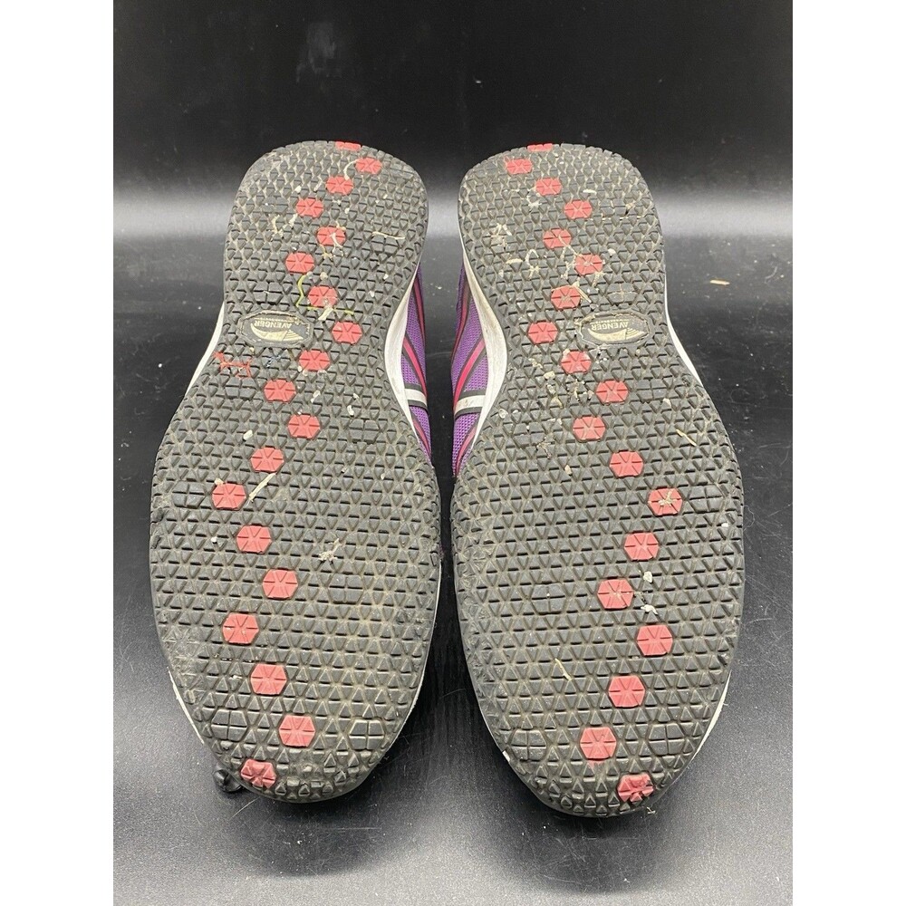 Avenger Work Boots Womens Size 8.5 Hydro Electrical Hazard Purple Low Top A1038 - Picture 7 of 7